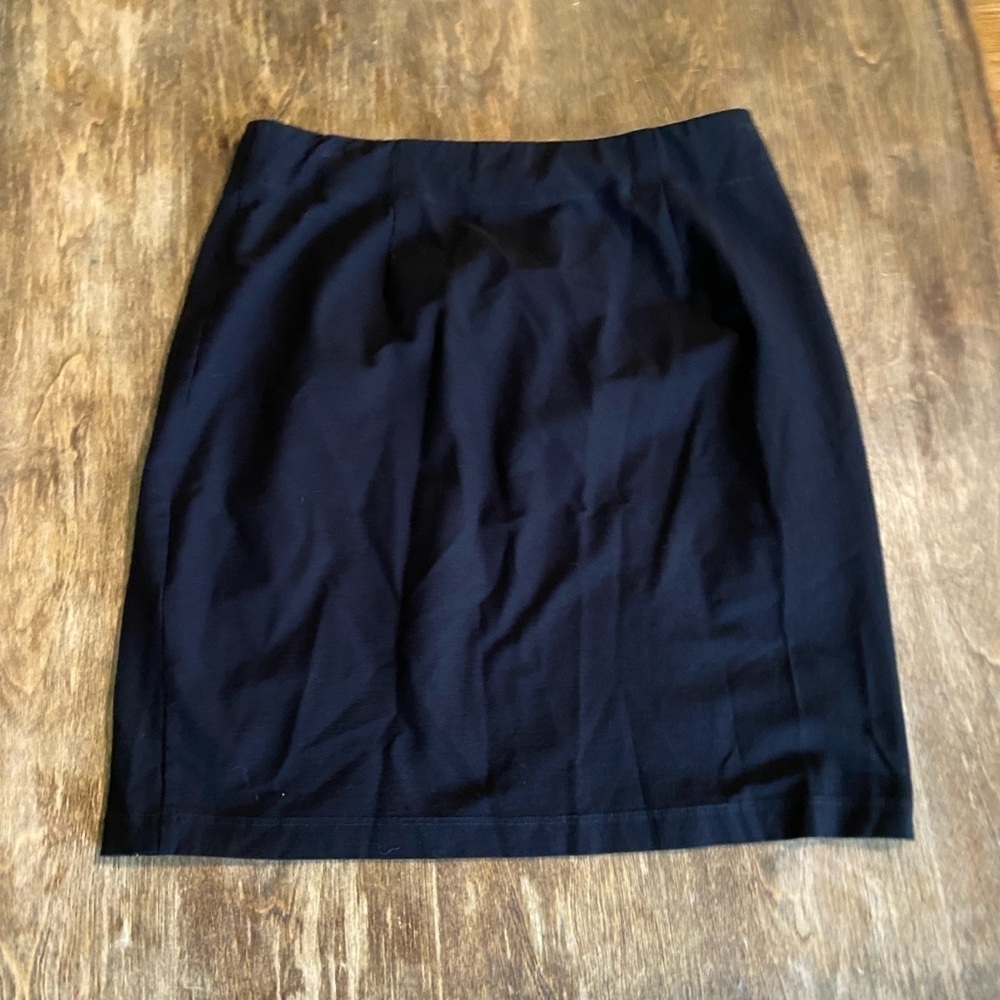 Eileen Fisher Black Mini Skirt Women's Size XS
